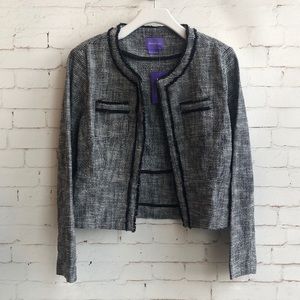 Seraphine Blazer Black and White